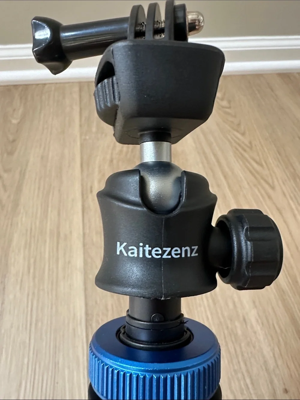Black Mini Tripod with Blue Accent for GoPro Action Cams